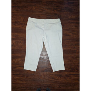 Liz Claiborne White Pants size 24 W style Emma